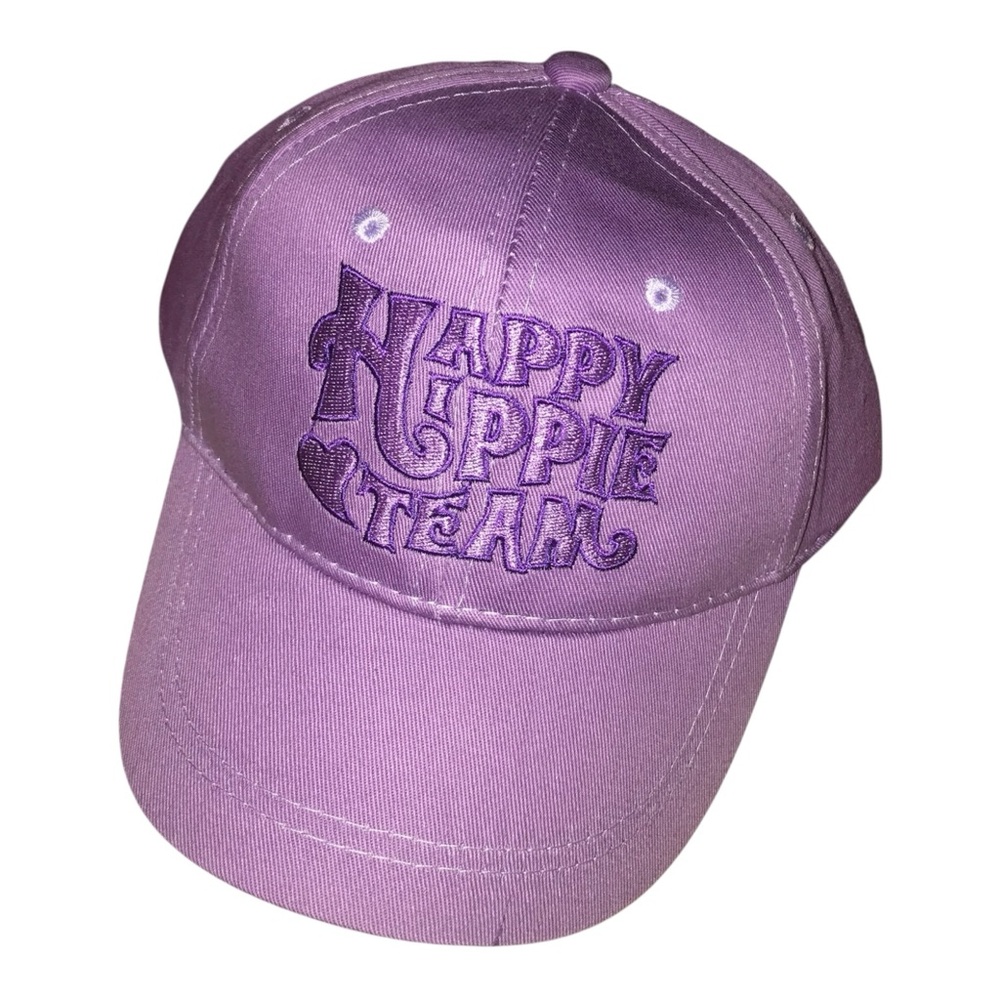 Purple Youth Hippie Kids cap hat gorpcore kidcore child teen cap retro